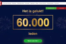 Historisch! FVD heeft maar liefst 60.000 nieuwe leden en is VERUIT de grootste partij van Nederland