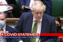 Filmpje! Boris Johnson kondigt de VRIJHEID aan in Engeland: 'Geen verplichte coronapas, geen MONDKAPJES!'