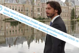 Twitter-censuur slaat toe in Nederland: tweet van Thierry Baudet over coronavaccins bestempeld als "misleidend"