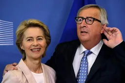 Europese president Ursula von der Leyen viert feest: dat EU-leger komt er gewoon!