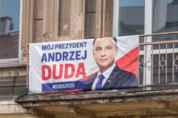 Tragisch nieuws: Ultiem conservatieve Poolse Duda weet ternauwernood de verkiezingen te winnen