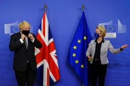 EU-leider Ursula von der Leyen en Britse leider Boris Johnson op ramkoers: No Deal Brexit here we come