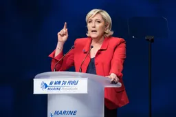 Peiling Frankrijk: Marine Le Pen aan de leiding. Macron slechts gesteund door 23%