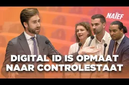 Filmpje! Frederik Jansen botst met de hele Kamer over Digital ID