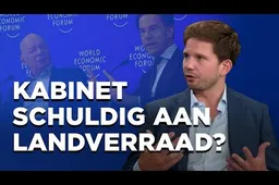 Filmpje! Gideon van Meijeren (FVD): "Nederland wordt verkocht aan het World Economic Forum"