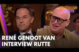 [Video] "Waanzinnig!" René van der Gijp en Johan Derksen bewonderen Mark Rutte: 'Geweldig interview'