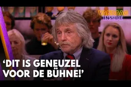 Filmpje! Johan Derksen over excuses van kabinet voor slavernijverleden: 'Geneuzel voor de bühne!’