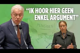 [Video] Ralf Dekker (FVD) fileert minister Schouten en haar nieuw pensioensysteem: maar luisteren weigert ze