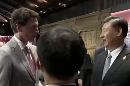 Canadese premier Justin Trudeau leest China de les: "Iedereen in China zou moeten kunnen protesteren.''