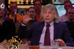 Johan Derksen weer onder vuur: Racismerel leidt tot honderden klachten, maar geen excuses