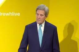 John Kerry bij het WEF in Davos: 'Wij zijn een selectief gezelschap, aangeraakt door iets bijna buitenaards'