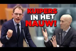 Kijk! Minister Kuipers SPRAKELOOS na feitenrelaas Van Houwelingen (FVD) over sluiten hartcentra voor kinderen