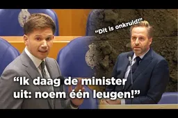 Filmpje! Minister De Jonge ontmaskert zichzelf met aanval op Van Meijeren