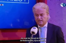 Wilders trekt ten strijde tegen de mainstream media: 'Ze zijn geobsedeerd door de PVV en Wilders'