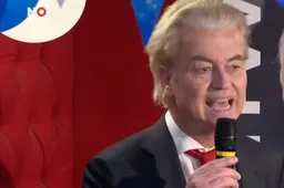 Geert Wilders viert feest: "Wij gaan zorgen dat de Nederlander weer op één komt te staan"