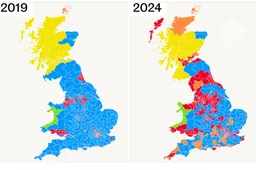 Politieke aardverschuiving op komst: Tories riskeren verlies van 196 zetels