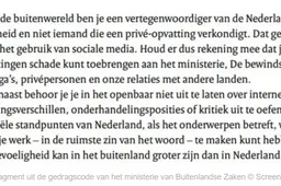 Het is tijd om orde op zaken te stellen: Buitenlandse Zaken in handen van radicaal links