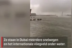 Mens speelt voor god: Kunstmatige regen in Dubai leidt tot rampzalige overstromingen