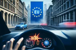 -Cultuur onder Vuur- EU-dwang: nieuwe auto's geven irritante piep als je 1 kilometer te hard rijdt