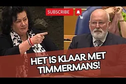 Filmpje! Caroline van der Plas ONTMASKERT oliedomme Timmermans: 'U draait, u liegt, en u verzint!'