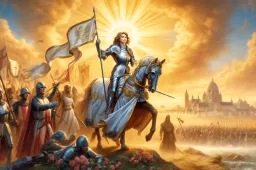Jeanne d'Arc: De Onverzettelijke Heilige die Frankrijk Redde