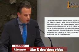Kijk! PVV'er Kops SLOOPT de wanstaltige energiewet van Jetten & Kröger
