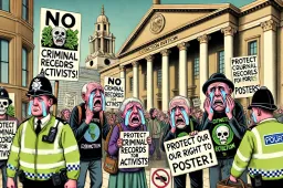 Hilarisch! Extinction Rebellion-gekkies huilen tranen met tuiten: 'Geef onze activisten geen strafblad!'