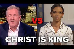 Kijk! Moedige Candace Owens staat PAL op 'Christus is Koning'