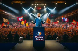 Geert Wilders spreekt bij Vlaams Belang: "Bevrijding is binnen handbereik"