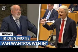 Kijk! Wilders gaat los op Timmermans: "Waar haal je het lef vandaan om onze mensen als racist te bestempelen?!"