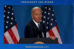 Filmpje! Journalisten vernielen Biden: "Trump maakt nu grappen over jou, wat vind je daarvan?"