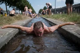 Wees bang, doodsbang! Het wordt vandaag 30 (!!!!) graden. In Augustus. EXTREEM weer!