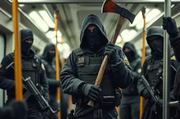 Opnieuw een brute aanval in het 'nieuwe Europa': onschuldige burgers neergehakt met een BIJL in Franse trein