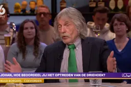 Johan Derksen haalt uit én prijst: ‘Hélène Hendriks is een topwijf!’