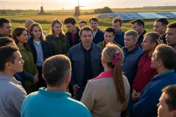 Coalitie zet bijl in klimaatgekte: einde aan windmolen- en zonneparkwaanzin op land