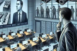 De werkvloer verandert in Big Brother: werkgevers slaan door in controle
