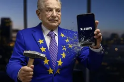 WAANZIN: Soros slaven Volt verlaten X omdat ze GEEN censuur willen!