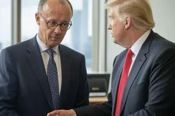 Merz slaat wild om zich heen: Trump en Vance zijn z'n vijand