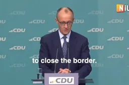Merz verraadt Duitsland: geen grenssluiting, illegalen blijven – elites winnen!
