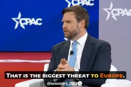 JD Vance slaat hard toe: Europa’s migratiechaos ontmaskerd