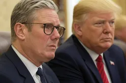 Trump lacht Starmer uit: Europa krijgt geen veiligheidssteun