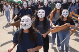 Pro-Israëlische lezing Radboud brutaal verstoord: Docent gemaskerd