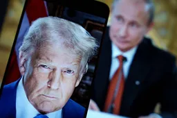 Telefoongesprek tussen Trump en Poetin: "Het proces naar vrede in Oekraïne in volle gang!"