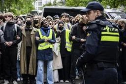 75 actievoerders aangehouden bij pro-Palestijns protest Den Haag