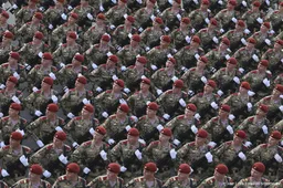 Rusland beperkt mobiel internet voor militaire parade in Moskou