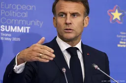 Europa werkt samen met VS aan extra sancties Rusland, zegt Macron