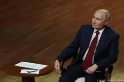 Kremlin: Poetin heeft bezoek gebracht aan grensregio Koersk