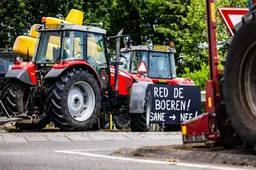 Boerenprotest in Krimpenerwaard tegen stikstofplan Zuid-Holland
