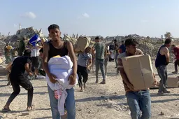 VN: tientallen gewonden in Gaza bij ophalen hulpgoederen