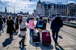 Groei toeristische overnachtingen in Amsterdam vlakt af